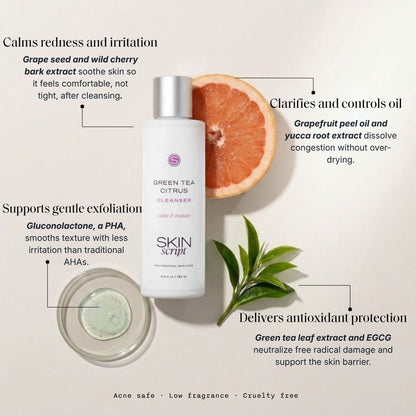Skin Script Green Tea Citrus Cleanser