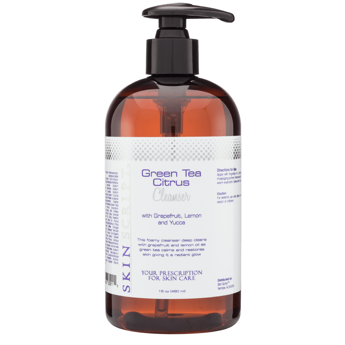 Skin Script Rx Green Tea Citrus Cleanser